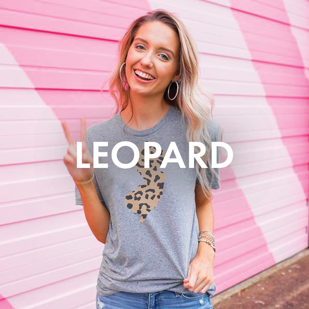Leopard Print States The Home T