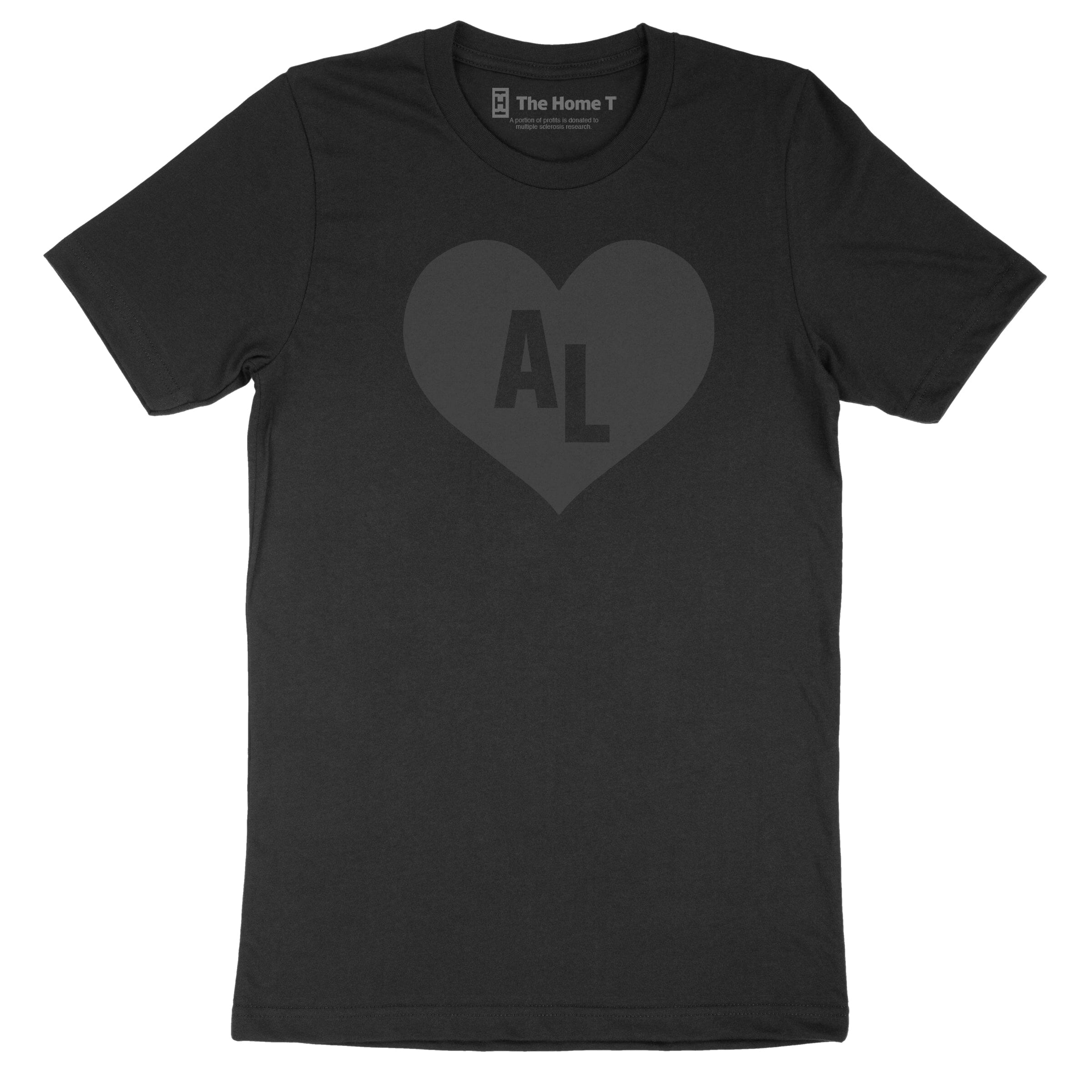 Alabama Black on Black Heart