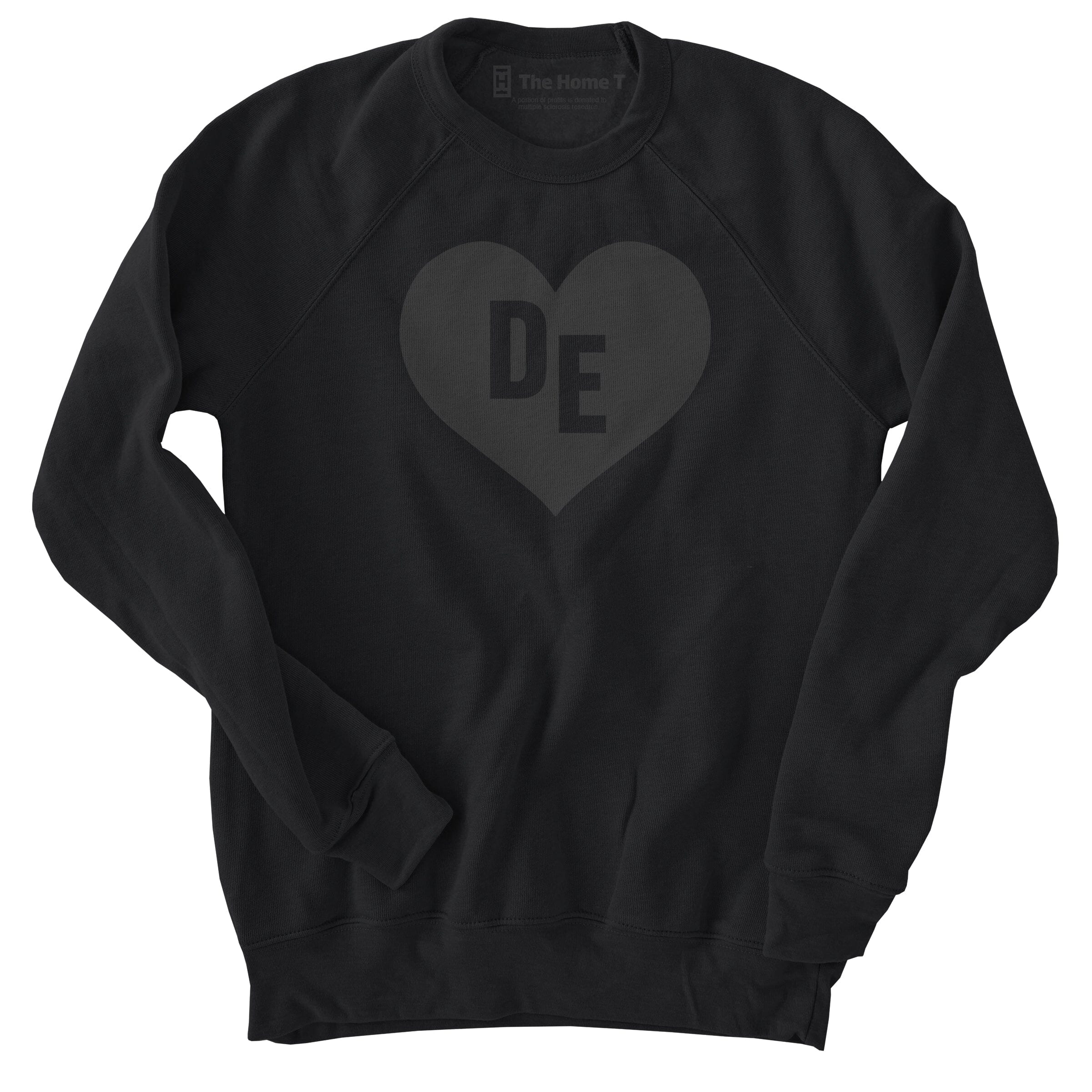Delaware Black on Black Heart