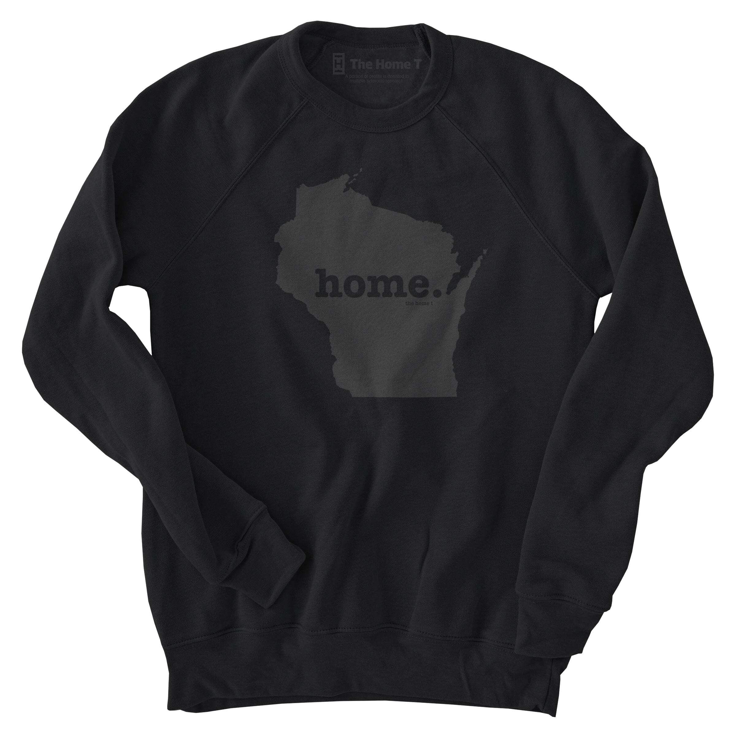 Wisconsin Home Black on Black