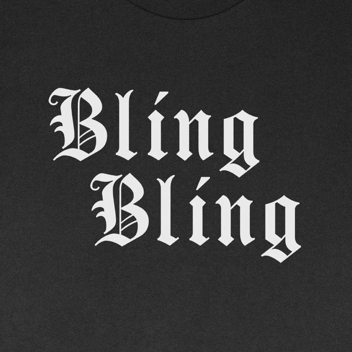 Bling Bling Blackletter - Karen design close-up