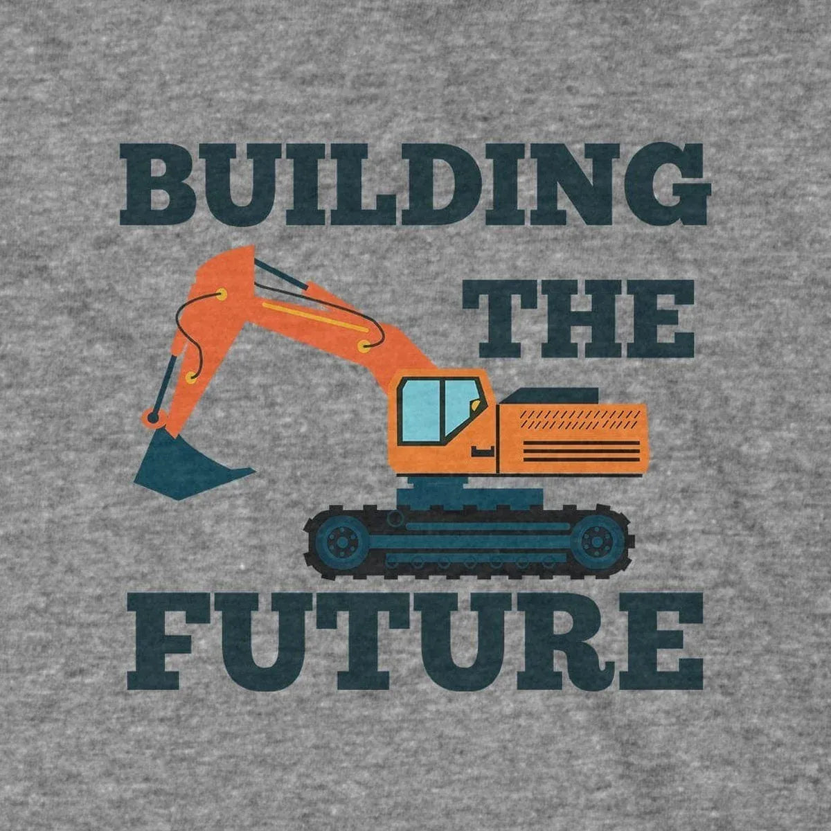 Building The Future Kids design close-up