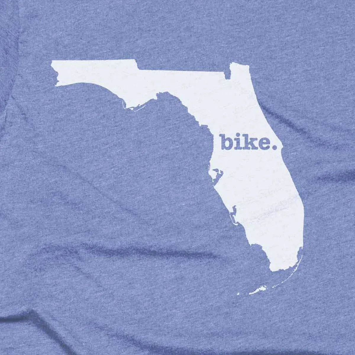 Florida Bike Home T-Shirt design close-up