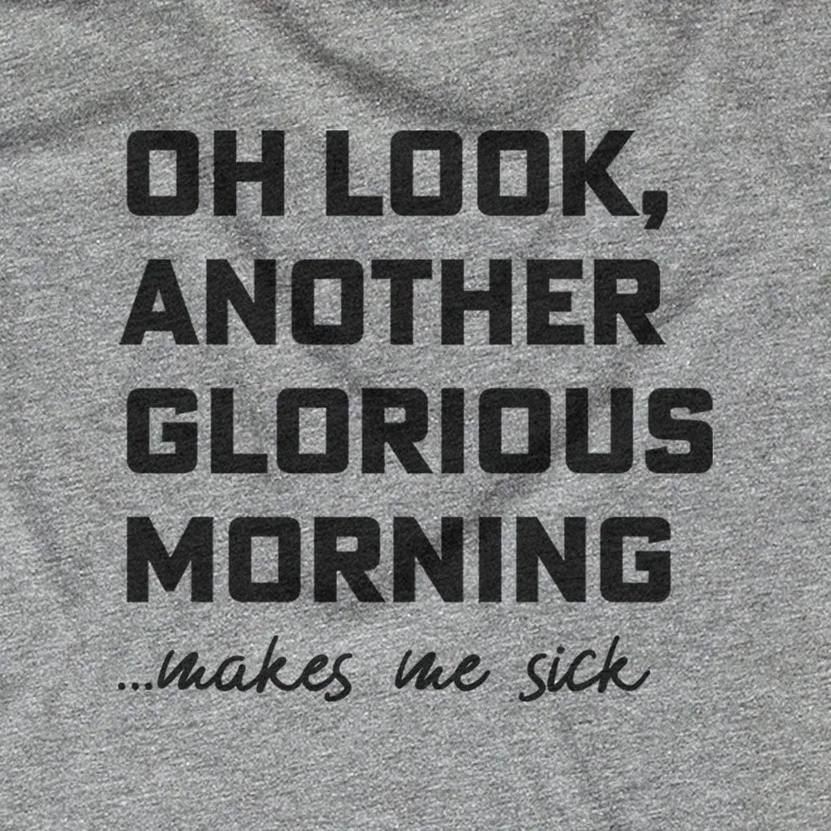 Oh, Look Another Glorious Morning.. design close-up