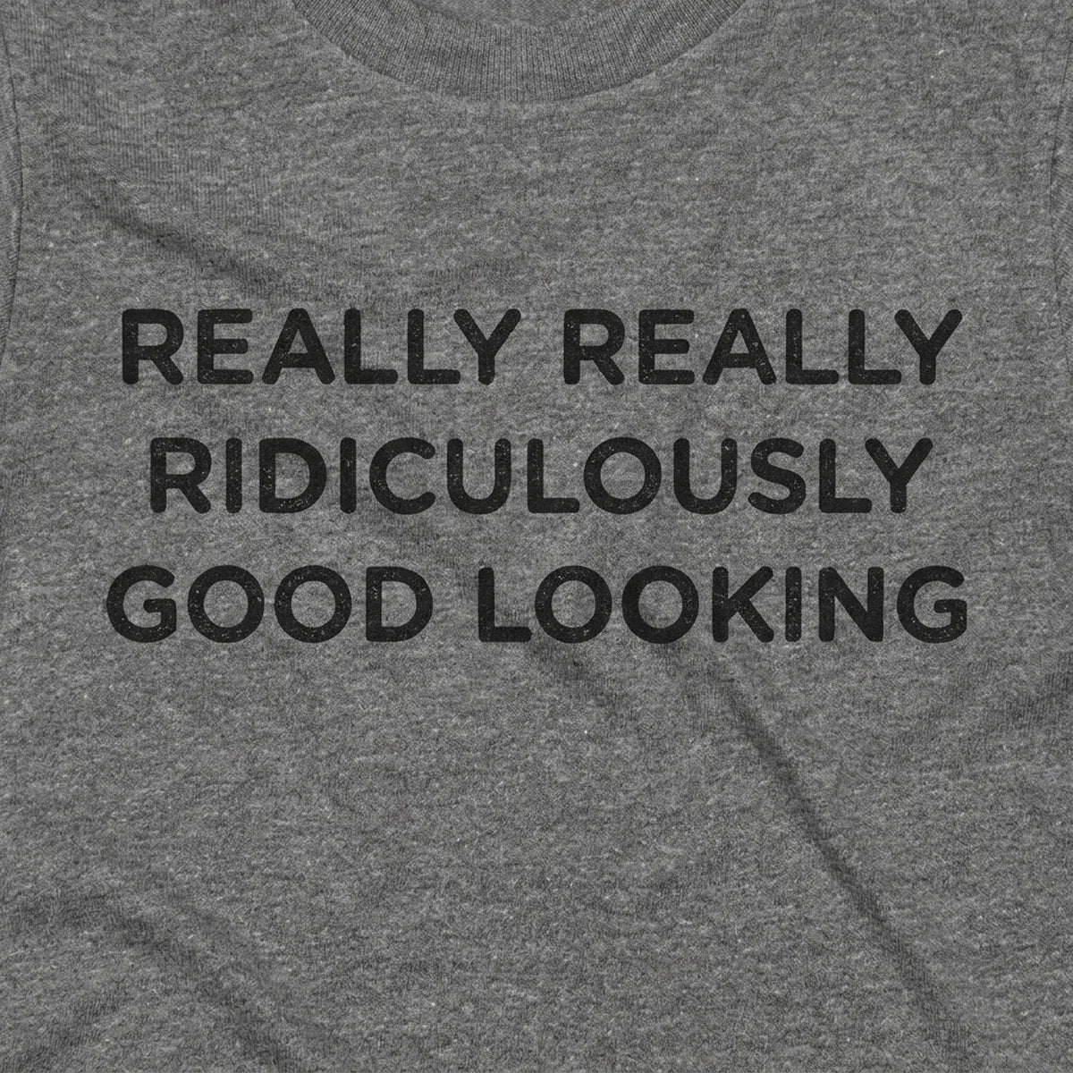Ridiculously Good Looking design close-up