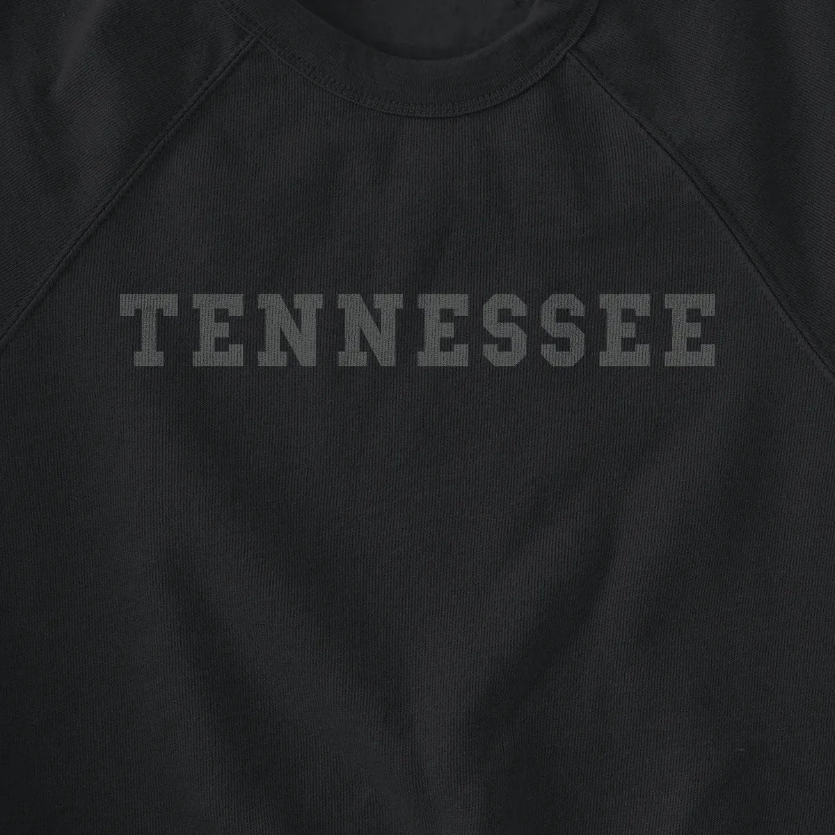 Tennessee Black on Black design close-up