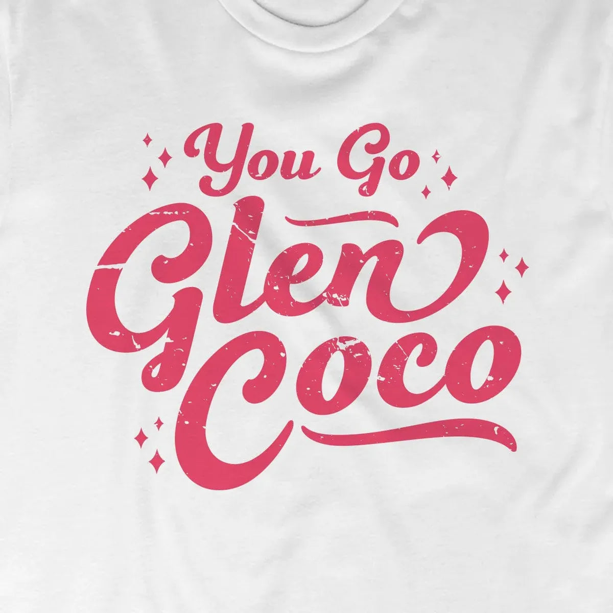 You Go Glen Coco design close-up