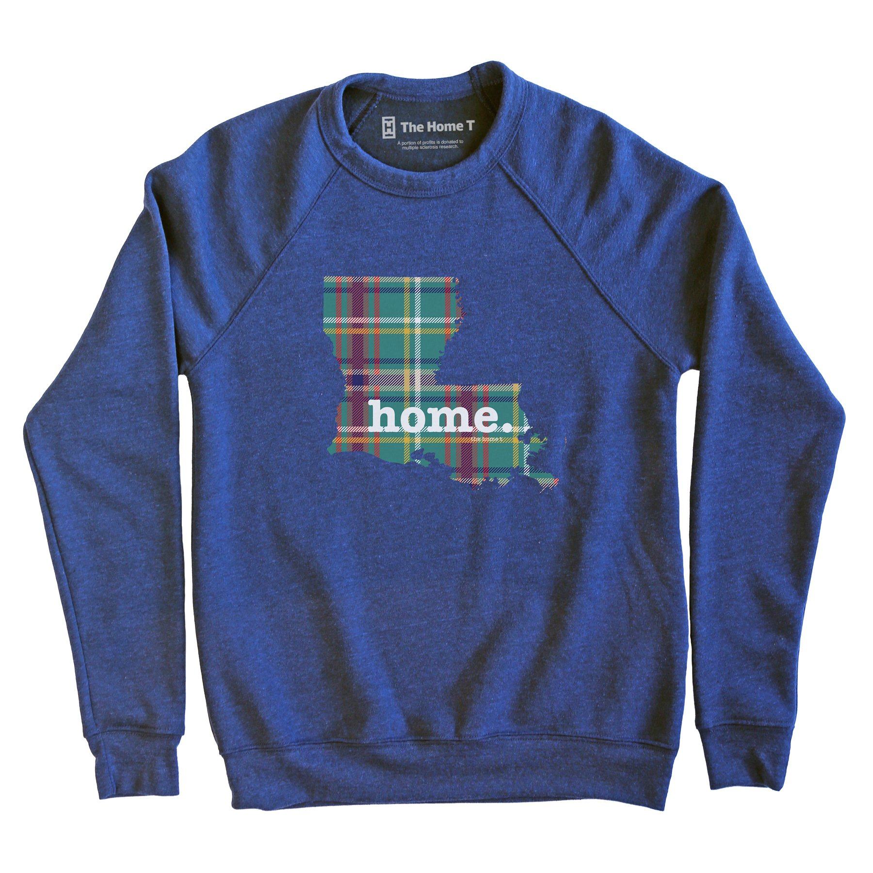 Louisiana Limited Edition Green Plaid Green Plaid The Home T XS Sweatshirt