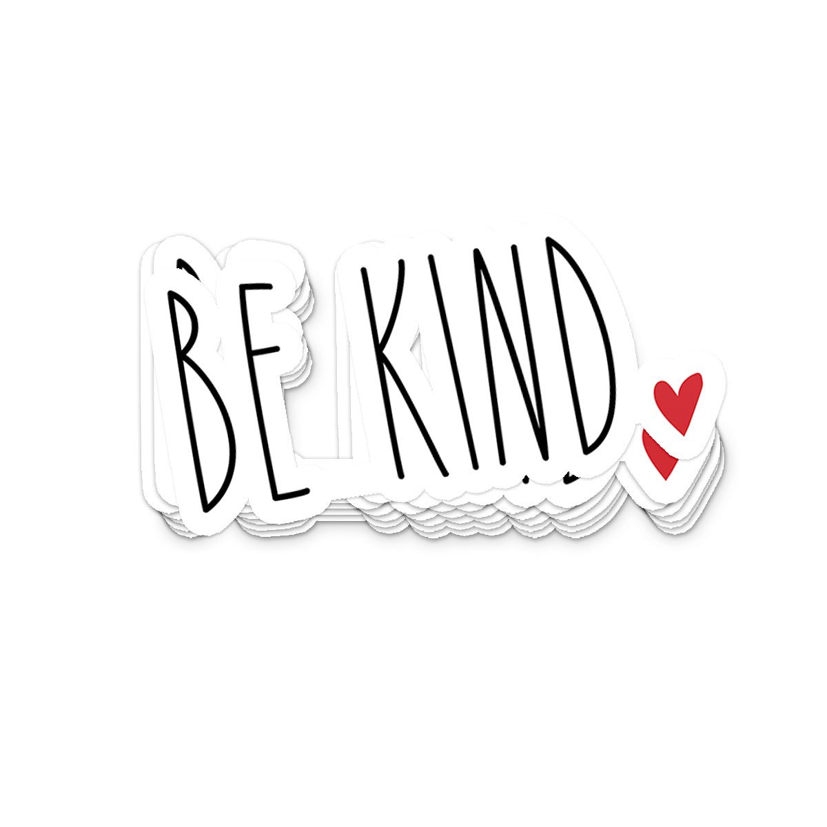 Be Kind Heart Sticker