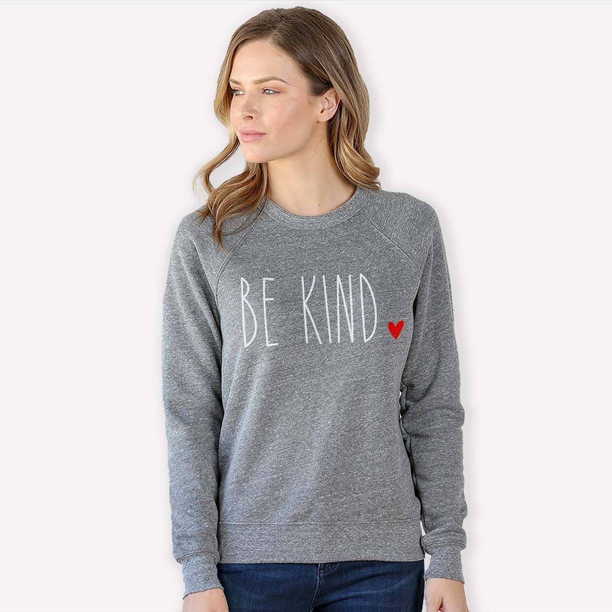 Be Kind Heart Sweatshirt The Home T