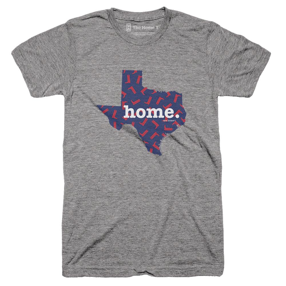 Texas Boots State Pattern State Pattern The Home T XXL T-Shirt Blue