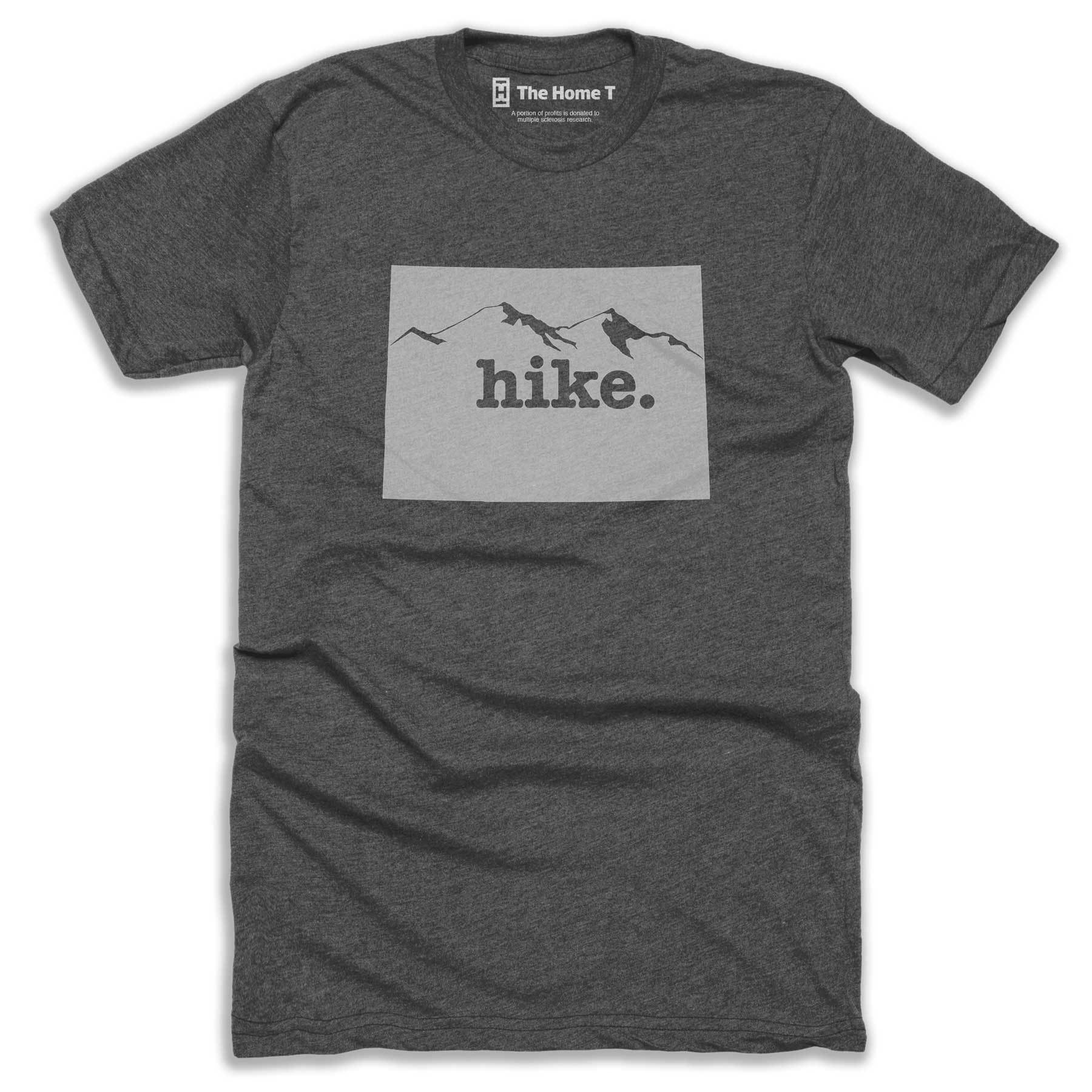 Colorado Hike Home T-Shirt Outdoor Collection The Home T XXL Grey