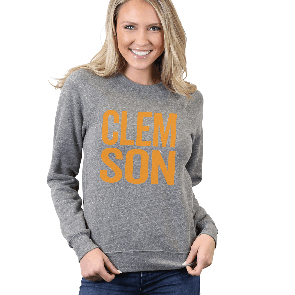 Women's clemson shop sweatshirt