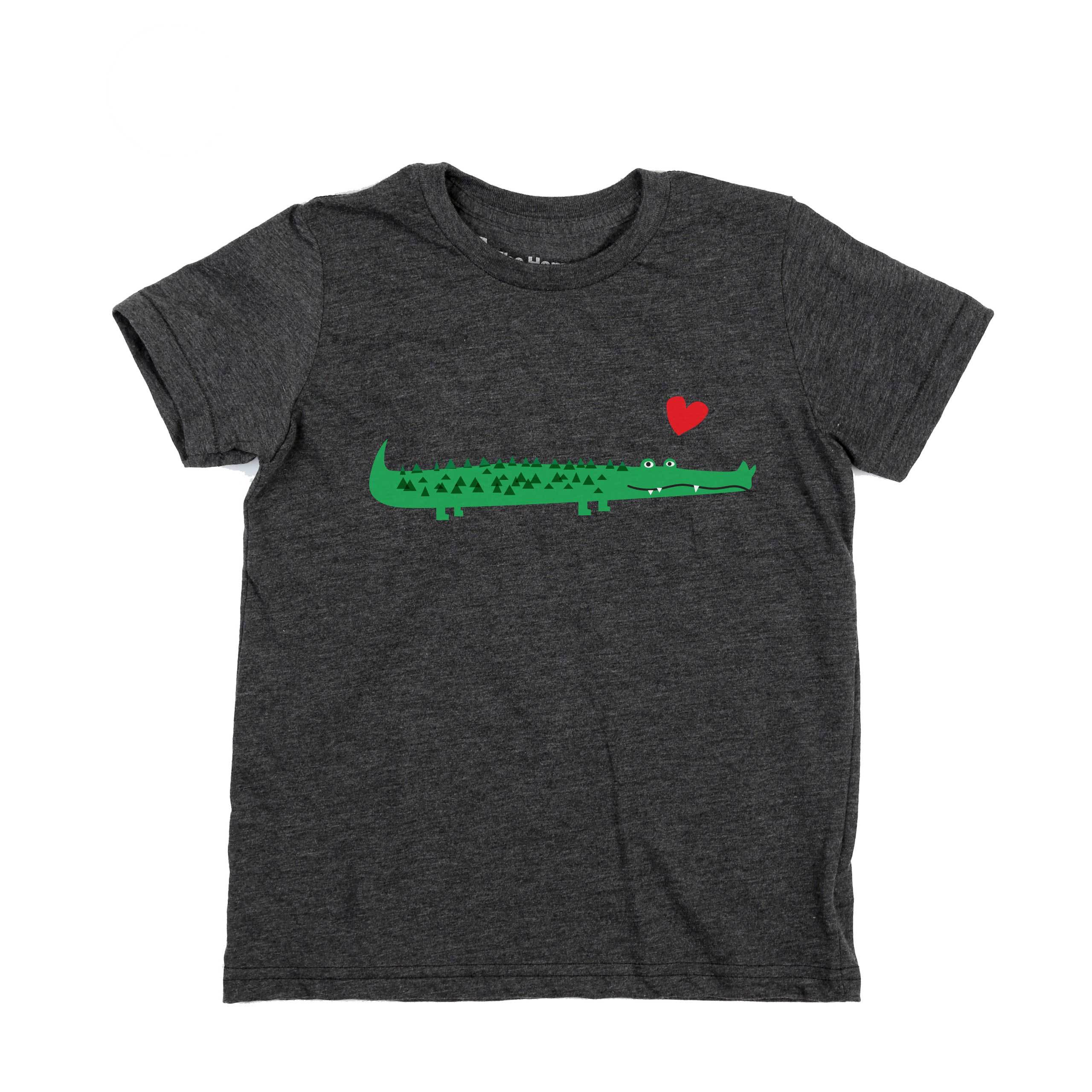 Love Crocodiles Kids T-Shirt The Home T Size: 2