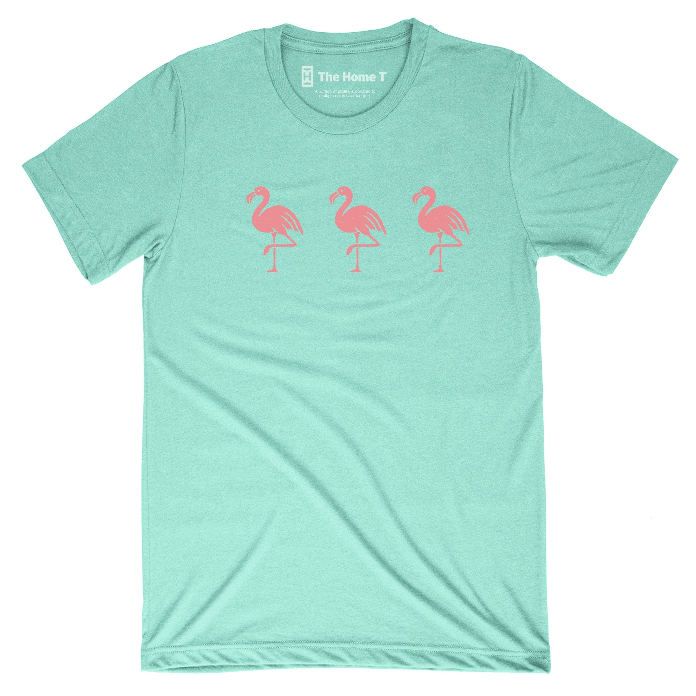 Three Flamingos