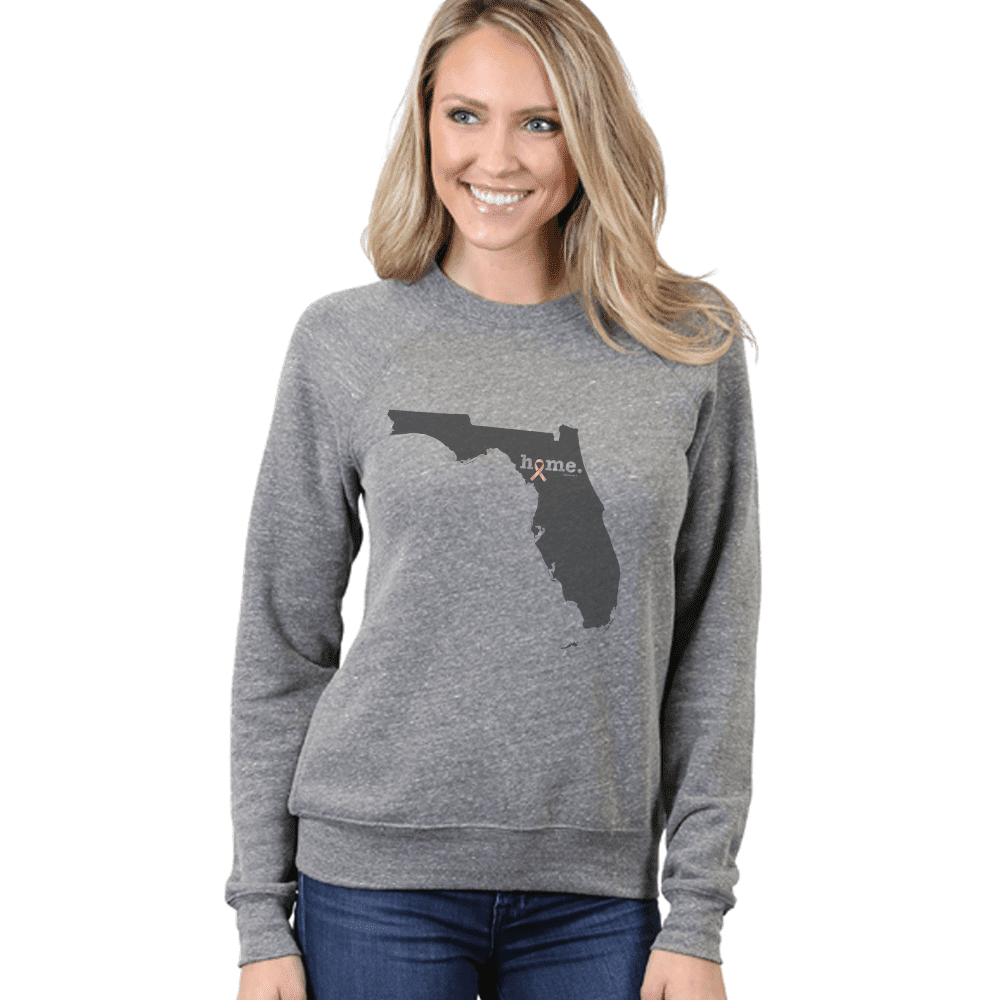 Florida Orange Ribbon Limited Edition Ribbon The Home T XS Sweatshirt