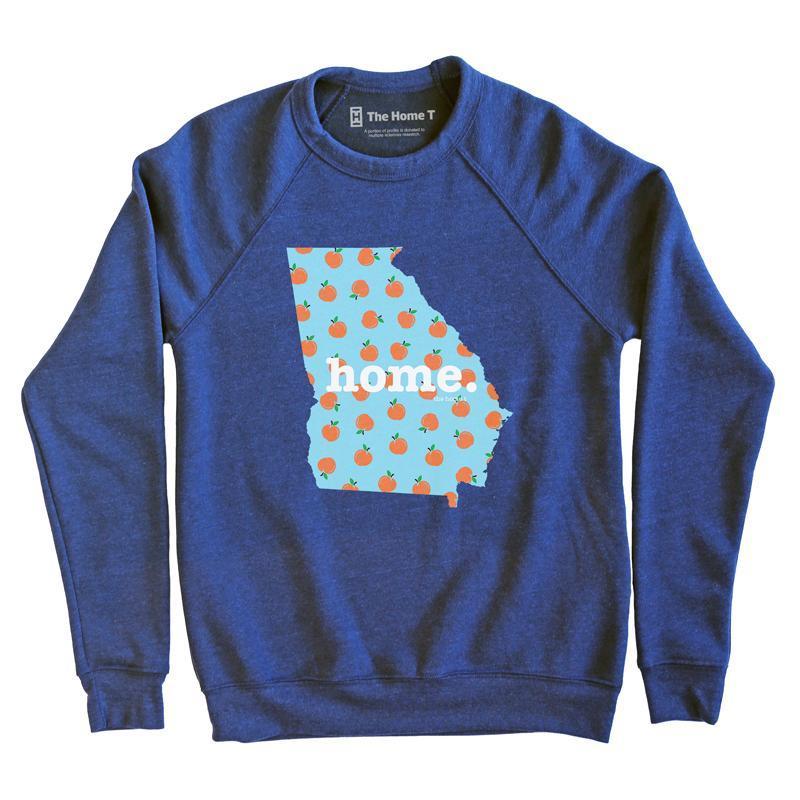 Georgia Peach Pattern State Pattern The Home T XXL Sweatshirt