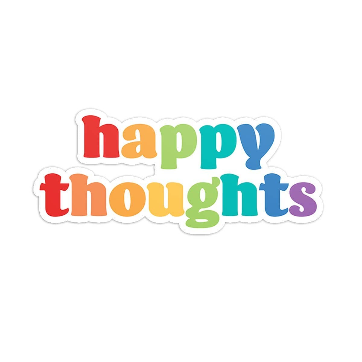 Happy Thoughts Sticker