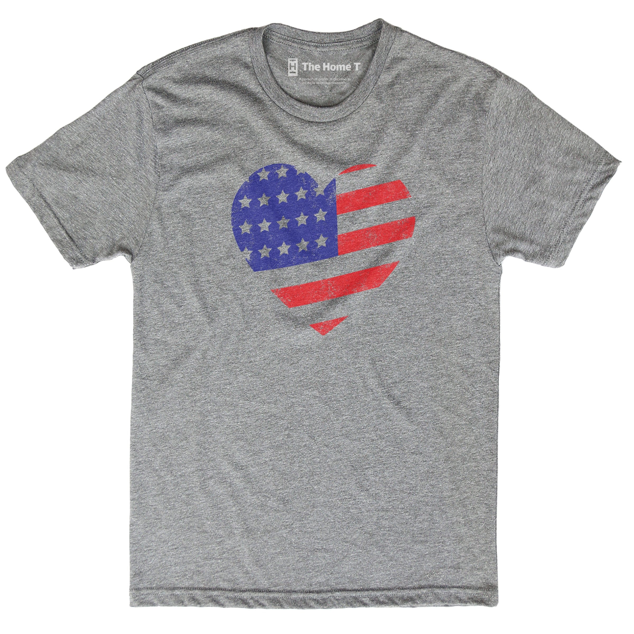 American Flag Heart
