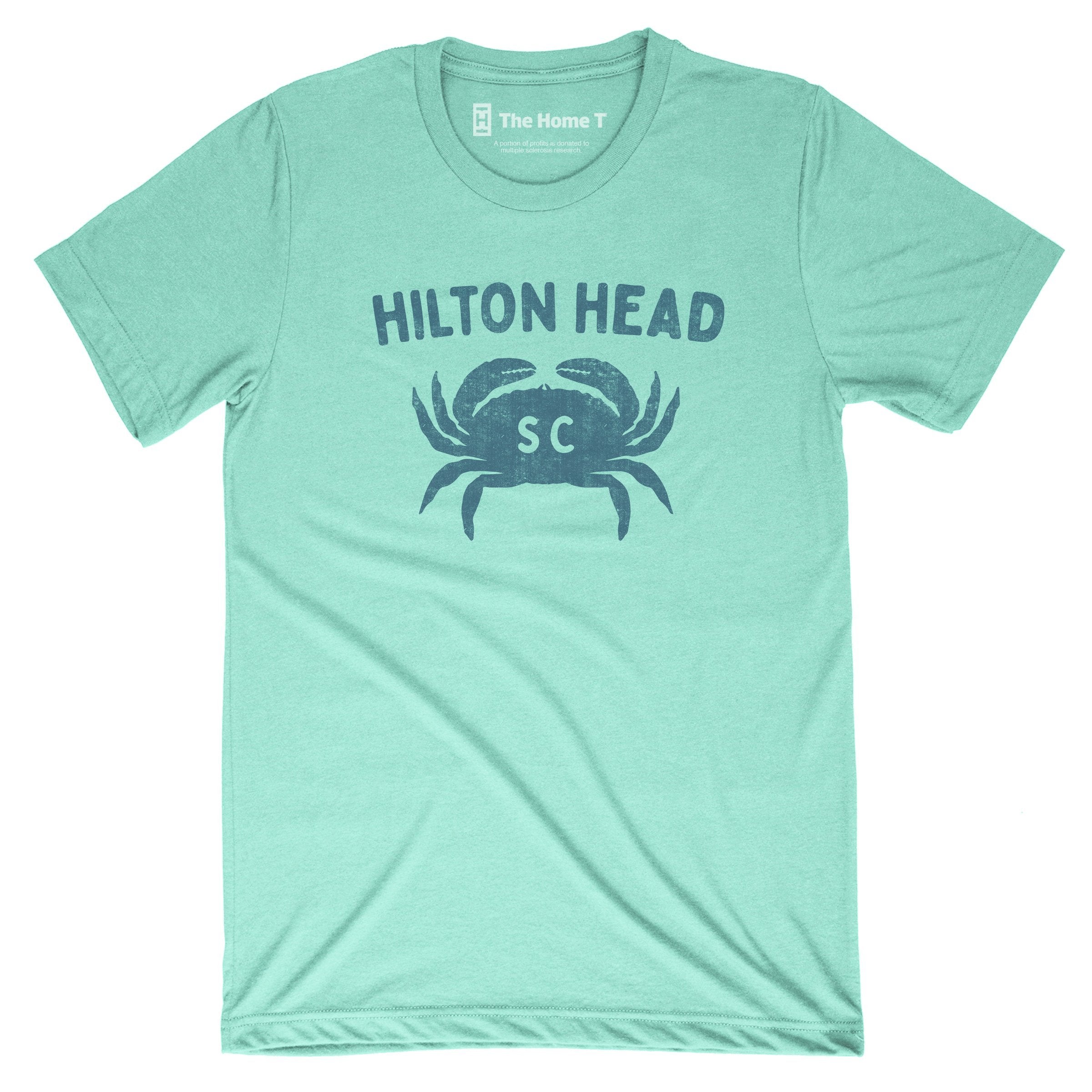Hilton Head Island Crab Mint Crewneck