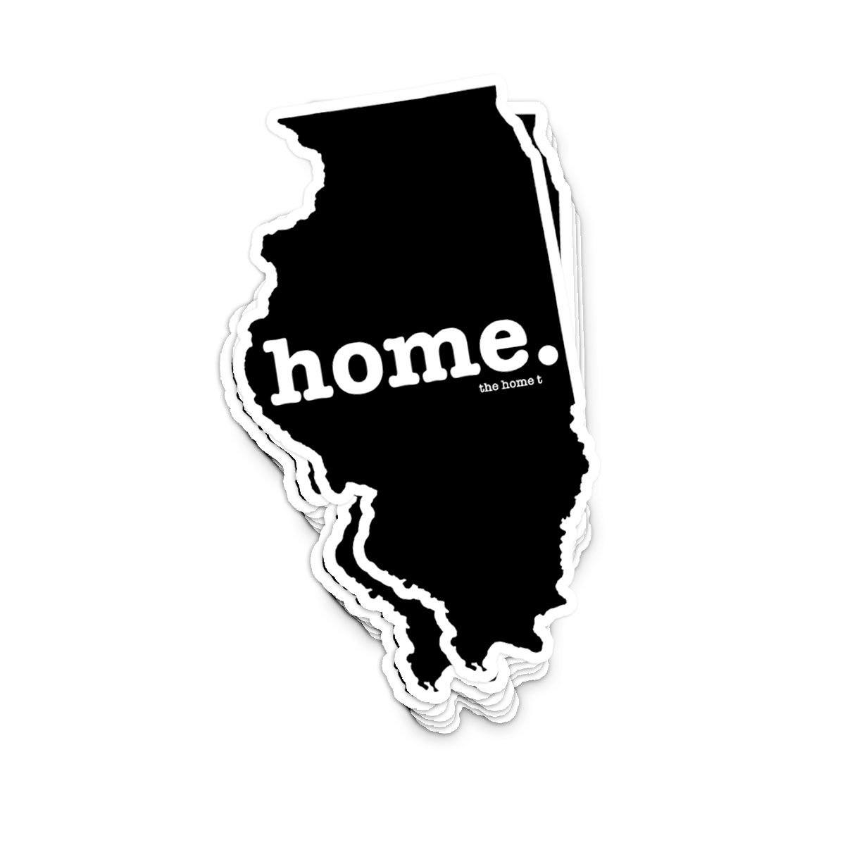 Illinois Home Sticker