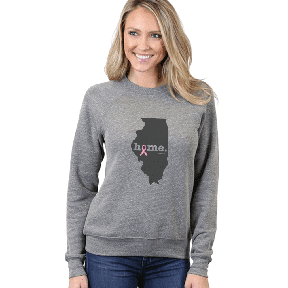 Illinois Pink Ribbon Limited Edition Ribbon The Home T XS Sweatshirt