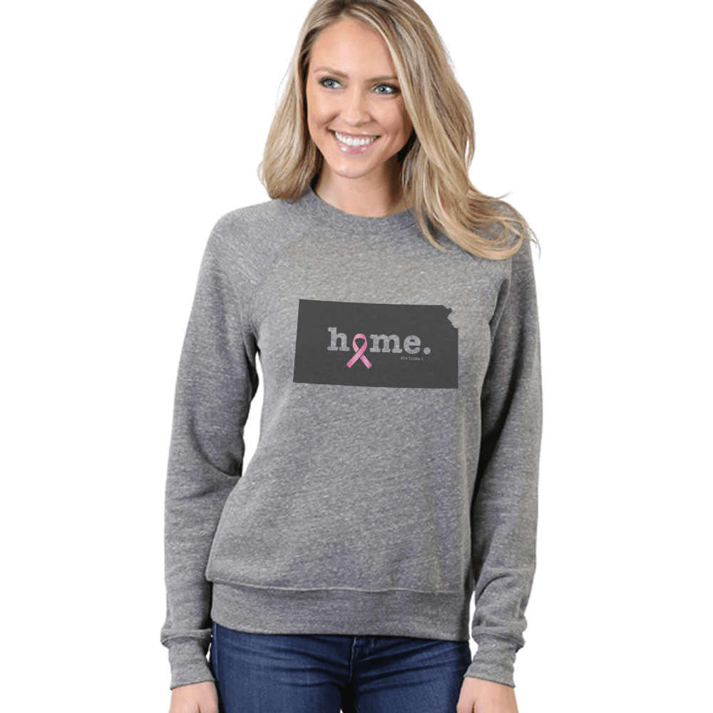 Kansas Pink Ribbon Limited Edition Ribbon The Home T XS Sweatshirt