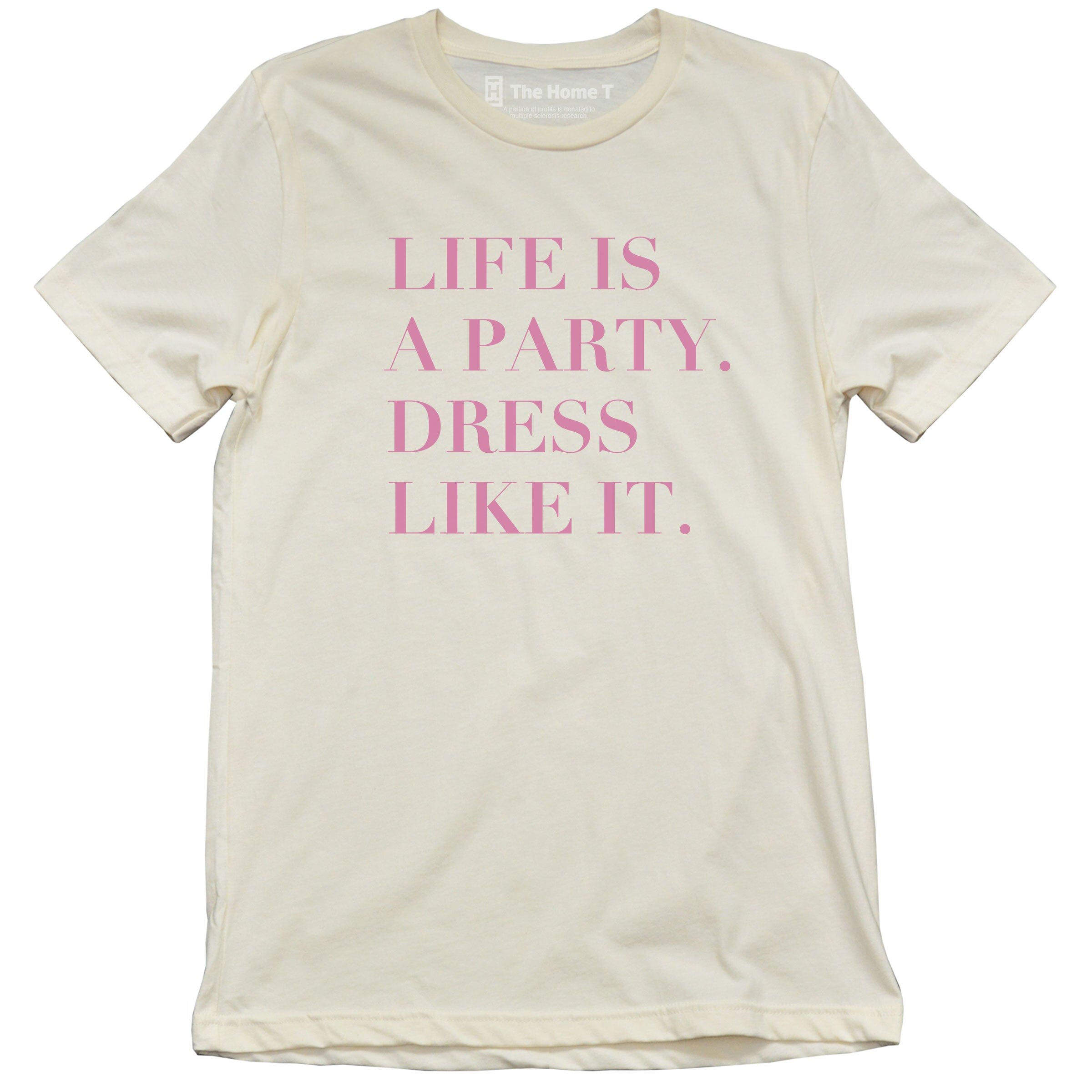 life is a party dress like it quote Life Is A Party Dress Like It Audrey Hepburn Quote Art Print/Poster - Bed Bath & Beyond