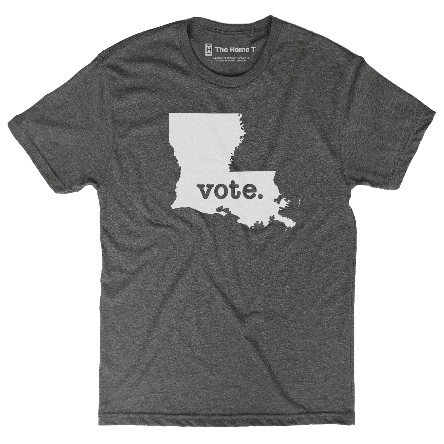 Louisiana Vote Grey Home T