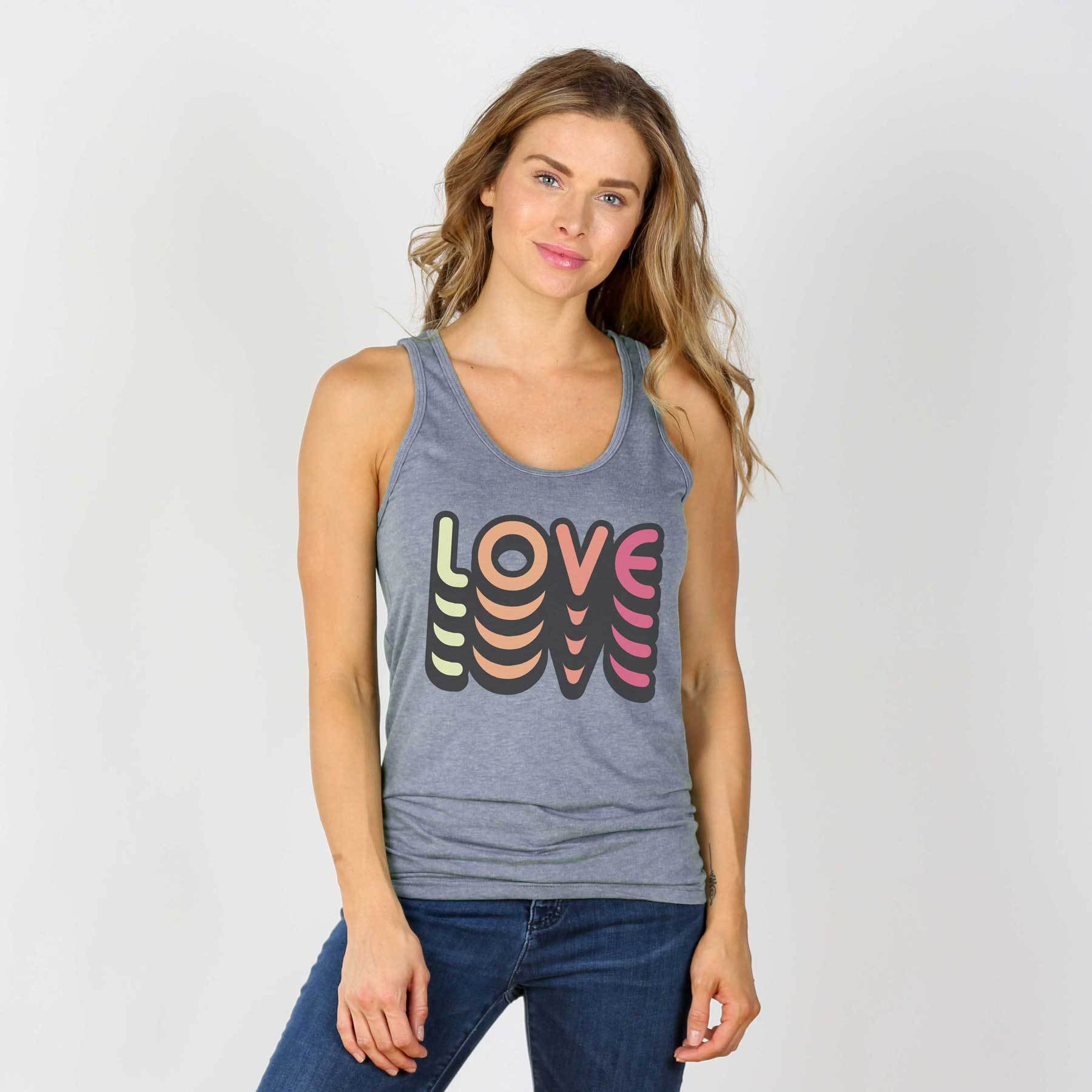 Love Stacked Tank Top