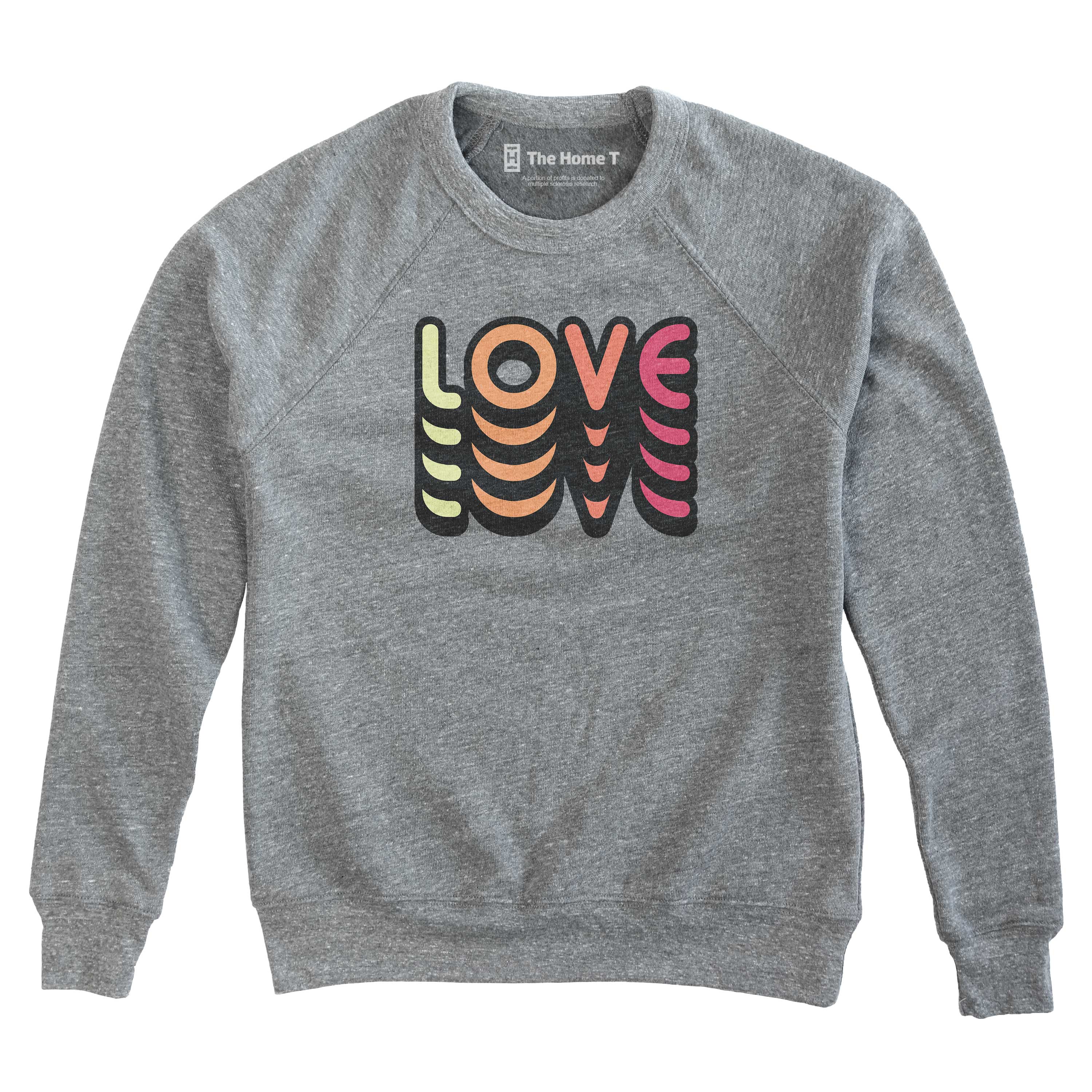 Love Stacked Crew neck The Home T XS Sweatshirt