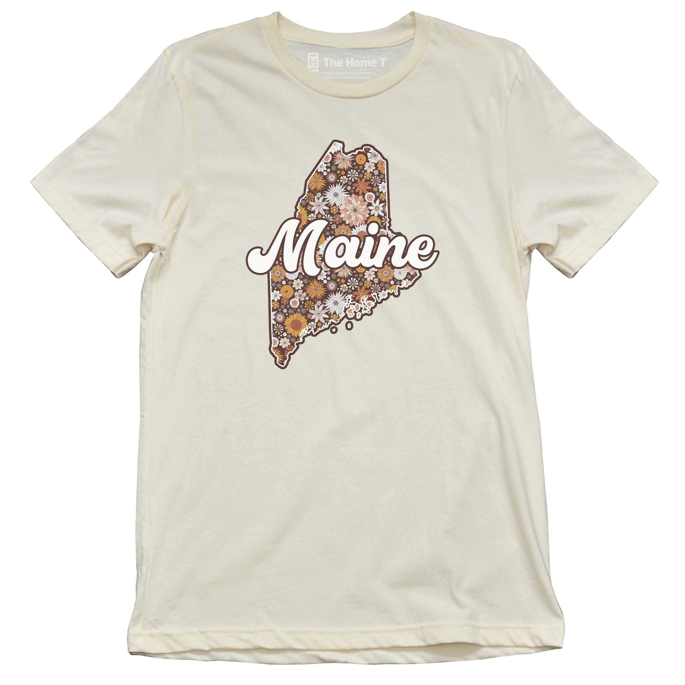 Retro Floral Maine