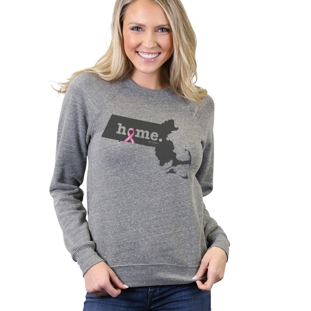 Massachusetts Pink Ribbon Limited Edition Ribbon The Home T XS Sweatshirt