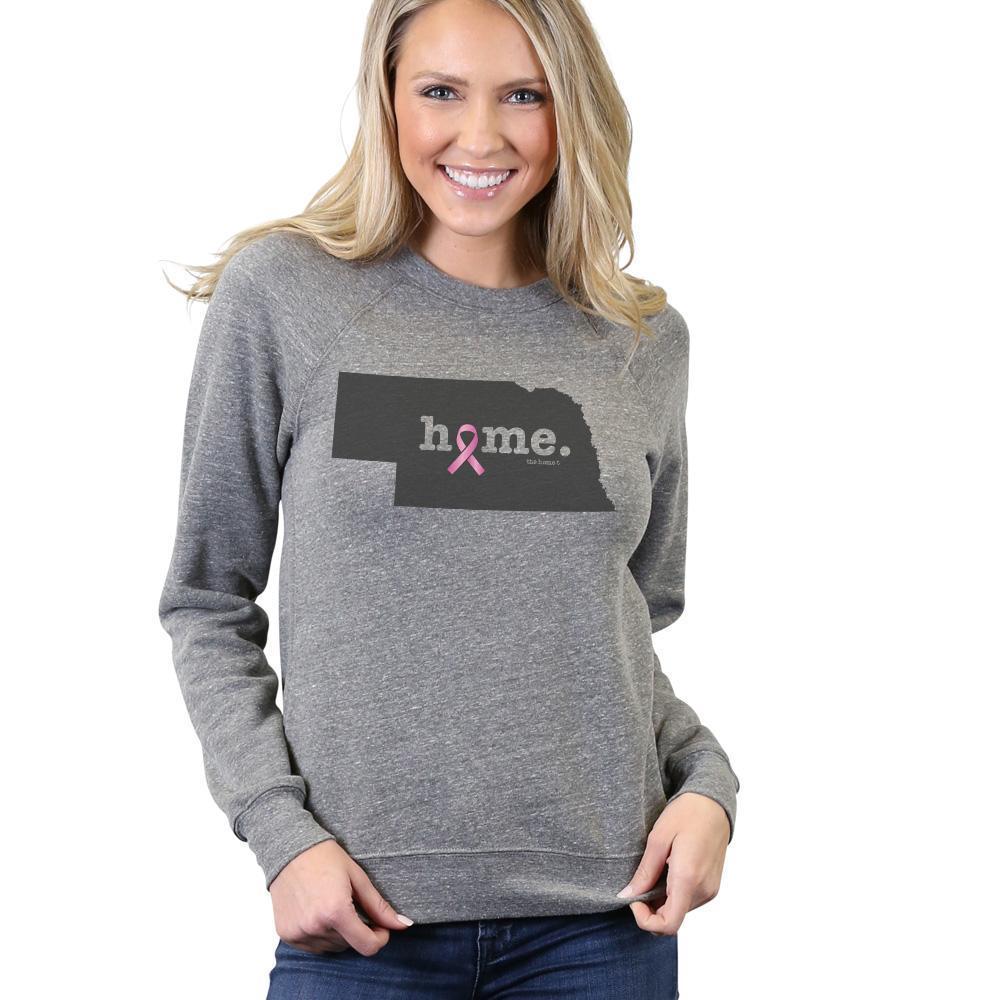 Nebraska Pink Ribbon Limited Edition Ribbon The Home T XS Sweatshirt