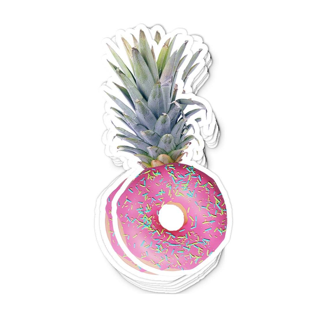 Pineapple Donut Sticker