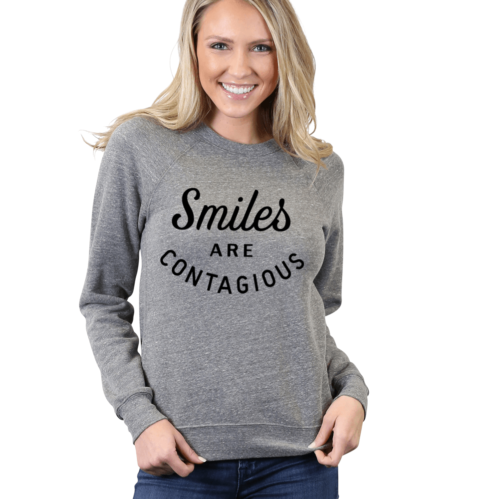 Smiles Are Contagious Lifestyle The Home T XXL Sweatshirt