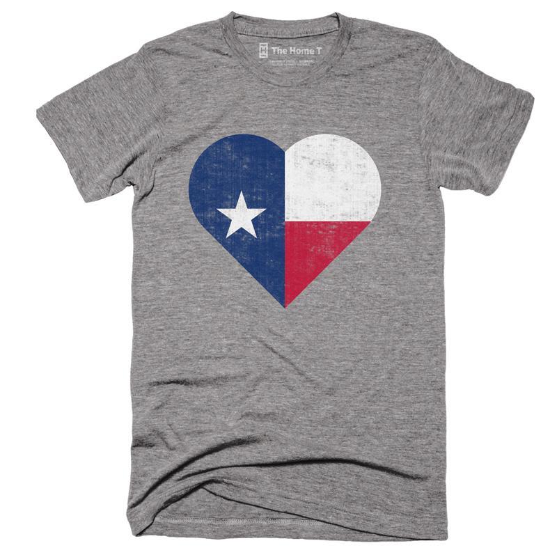 Texas Flag Heart