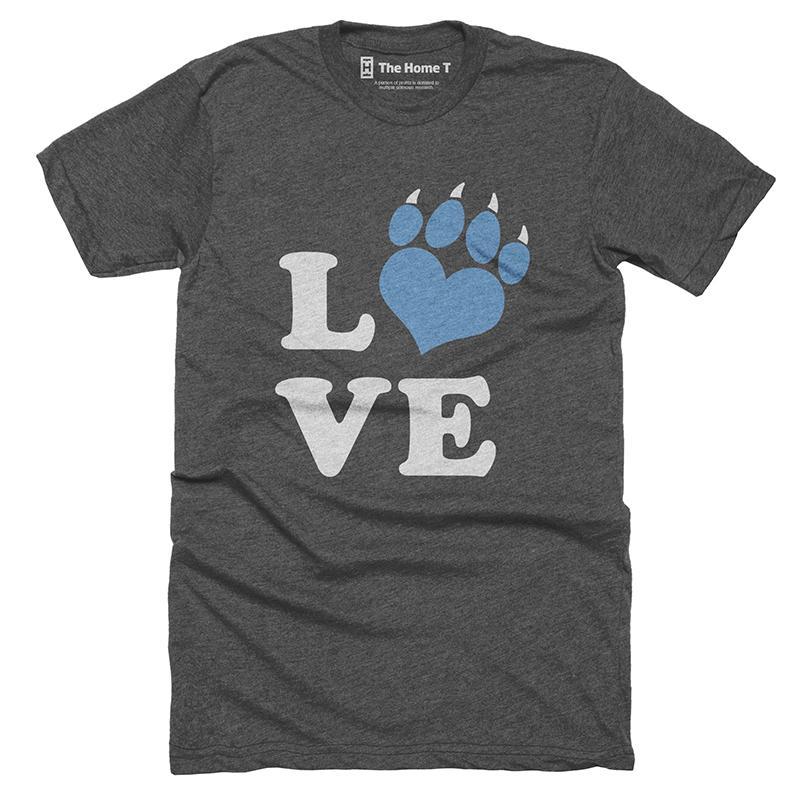 Love Print - Carolina Love the Panthers Football T-shirt