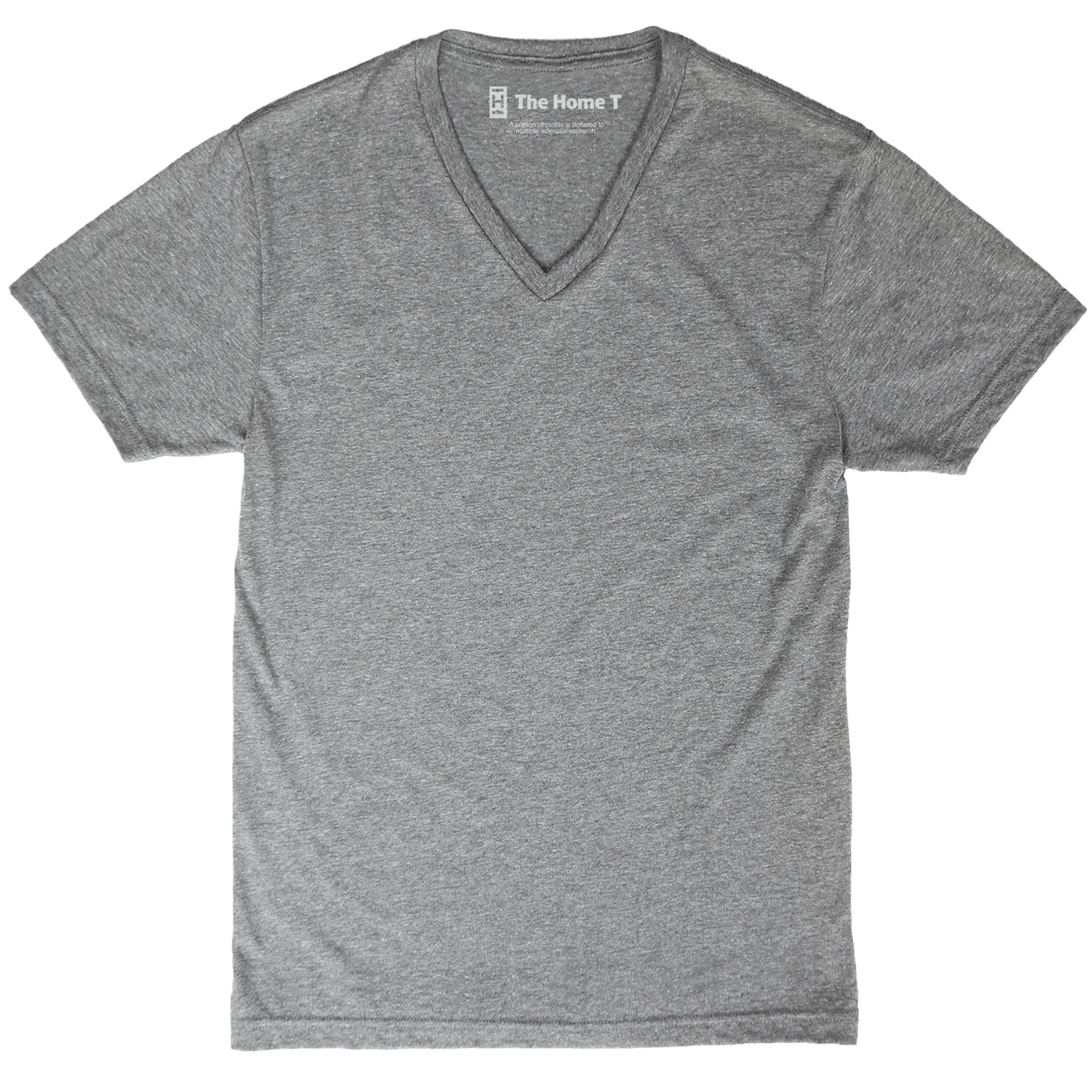 Basic V-neck Basic The Home T XS Athletic Grey