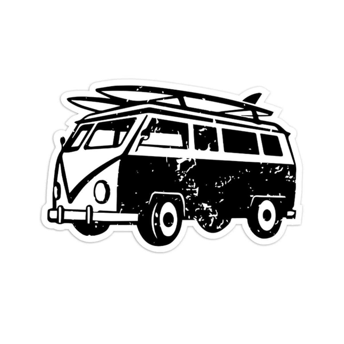 Retro Van Sticker