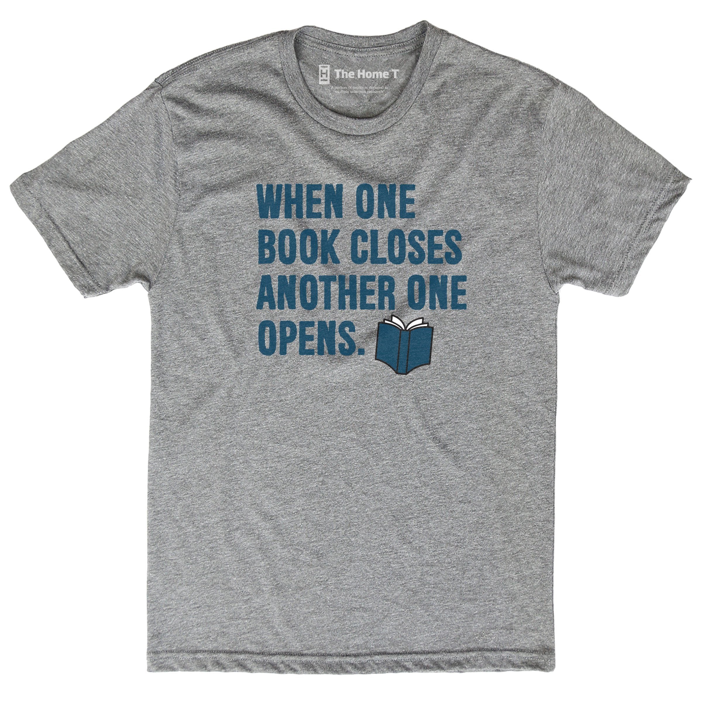 One Book Closes The Home T XS CREW NECK