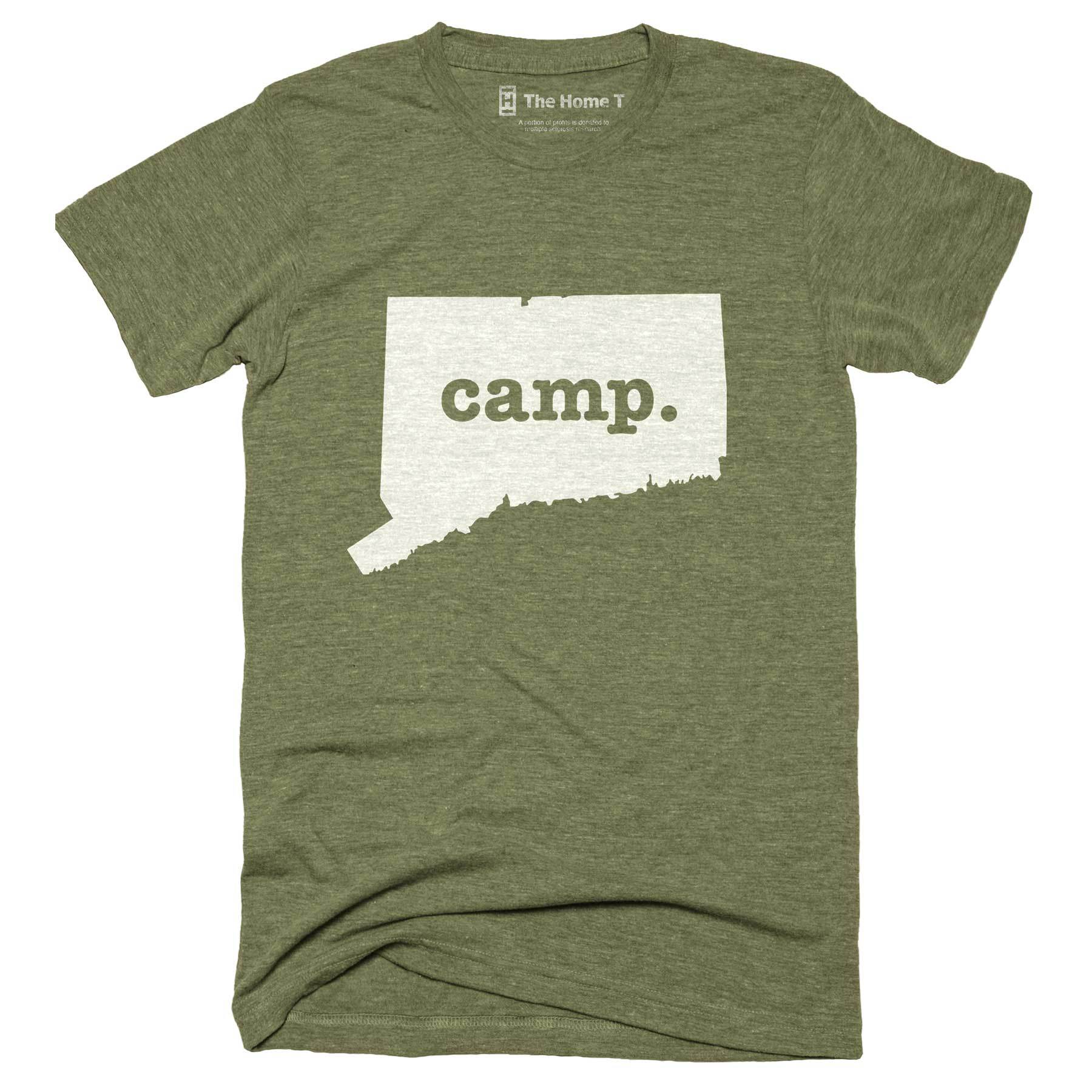 Connecticut Camp Home T-Shirt Outdoor Collection The Home T XXL Army Green