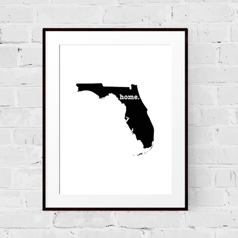 Florida Art Print