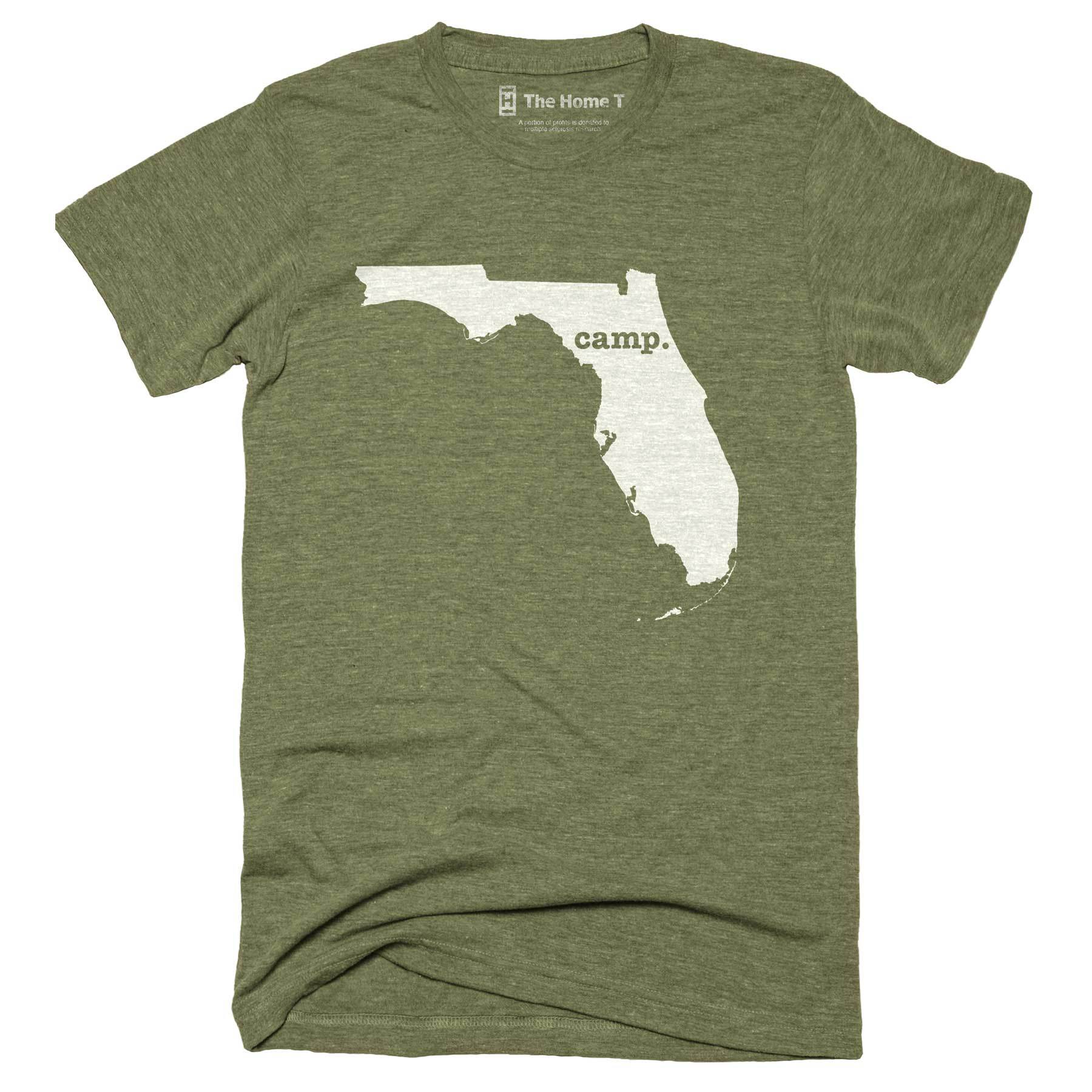 Florida Camp Home T-Shirt Outdoor Collection The Home T XXL Army Green