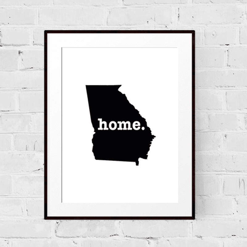 Georgia Art Print