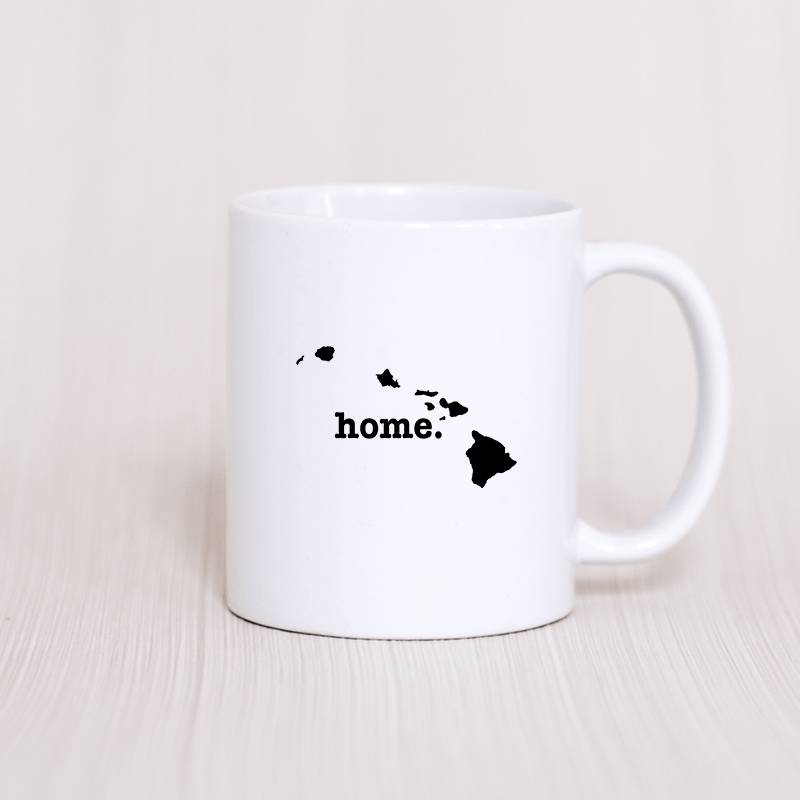 Hawaii Home Navy Mug