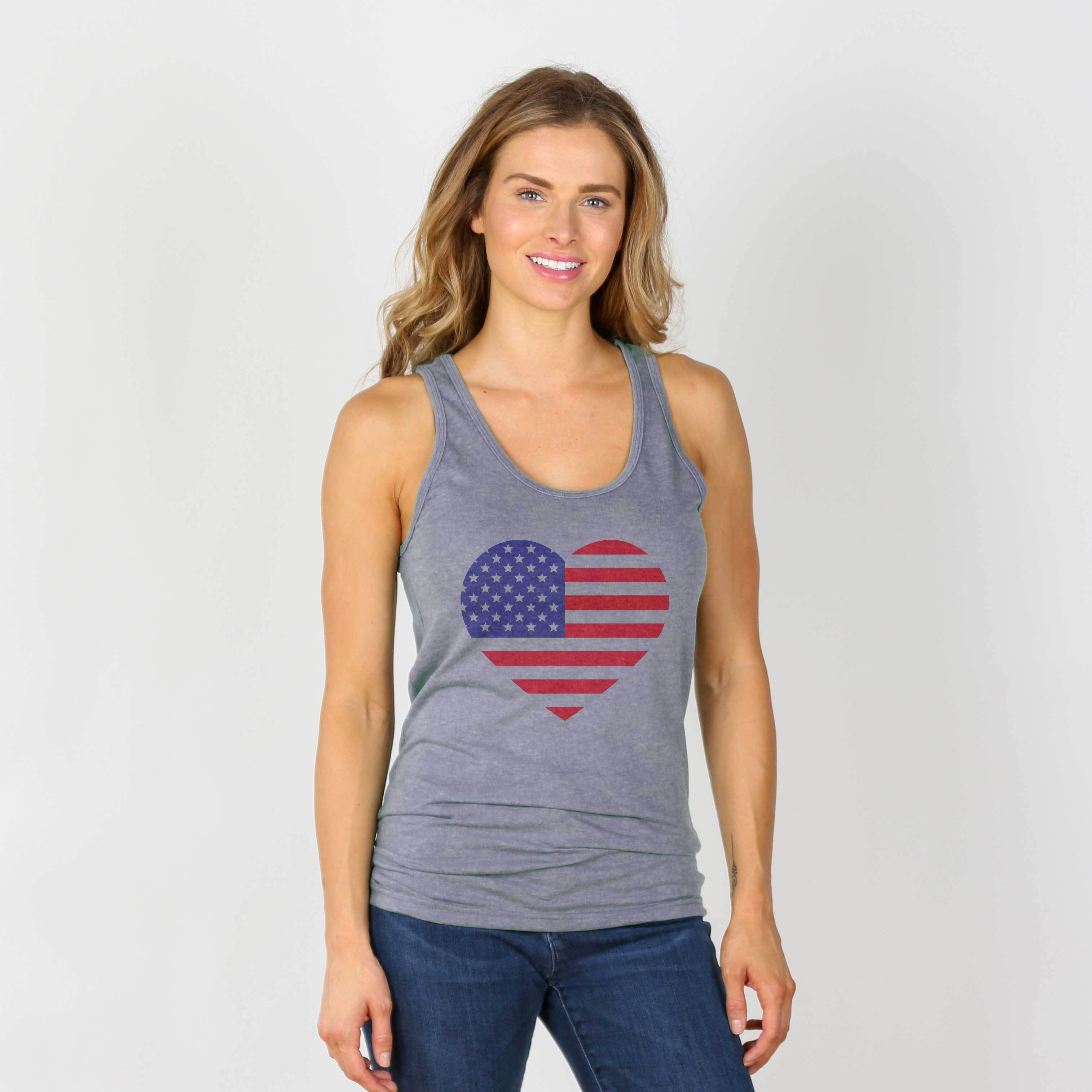 I Heart the USA Tank Top