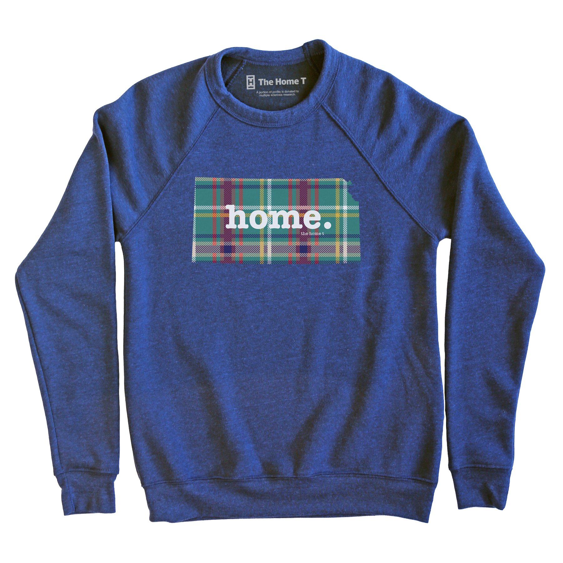 Kansas Limited Edition Green Plaid Green Plaid The Home T XS Sweatshirt