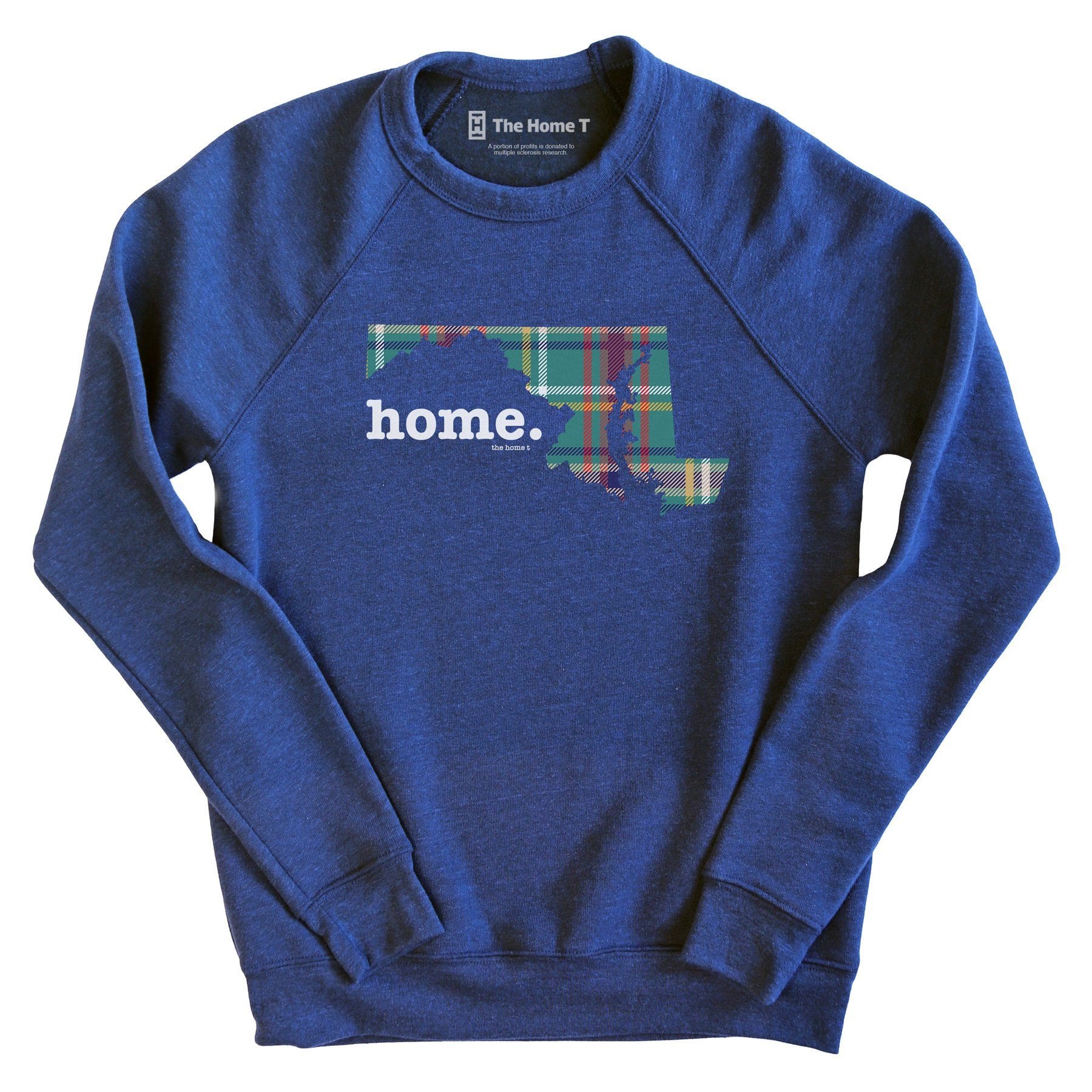 Maryland Limited Edition Green Plaid Green Plaid The Home T XS Sweatshirt