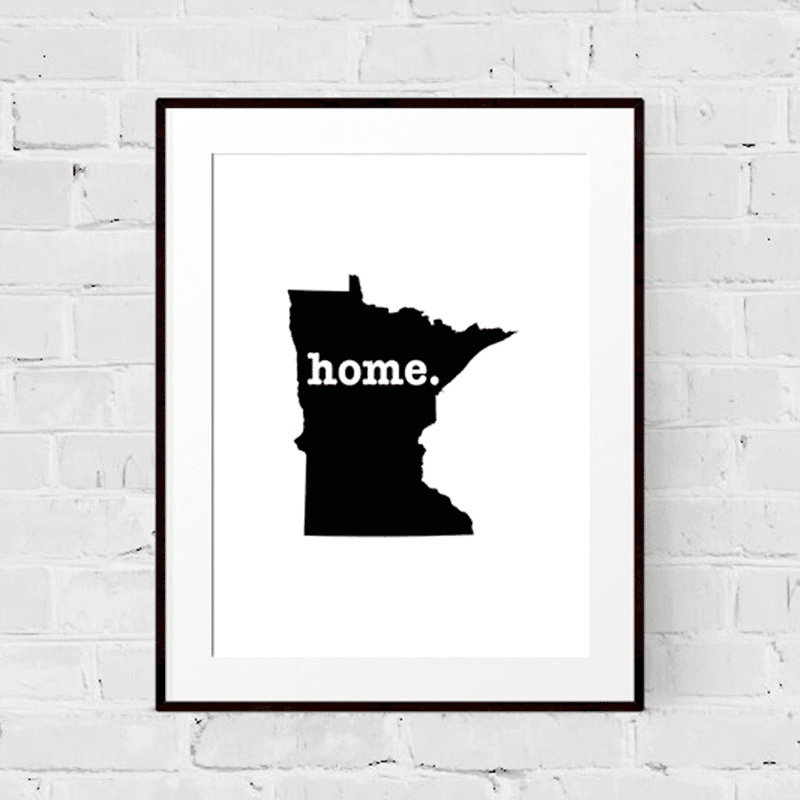 Minnesota Art Print